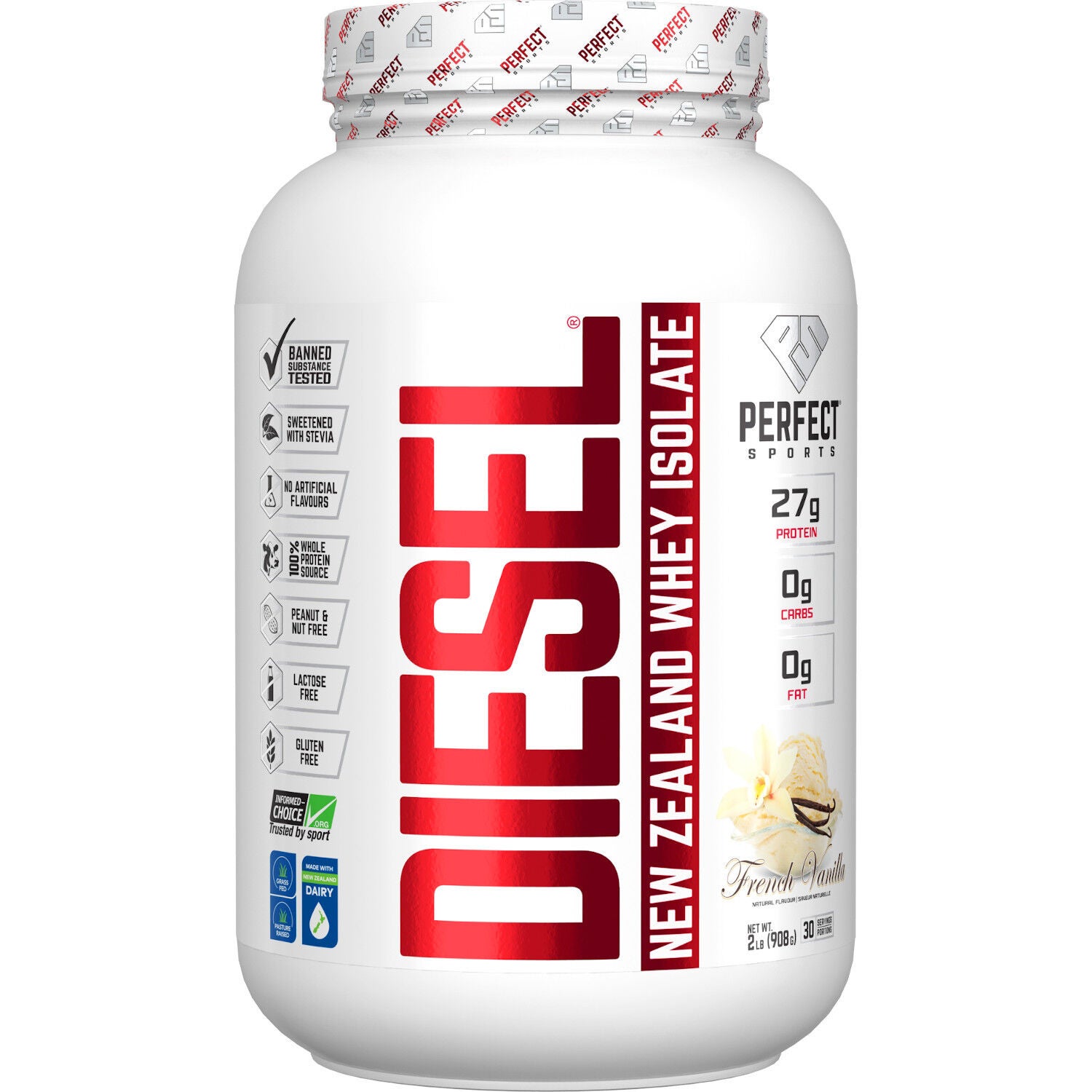 Lactos&eacute;rum Diesel French Vanilla | GNC